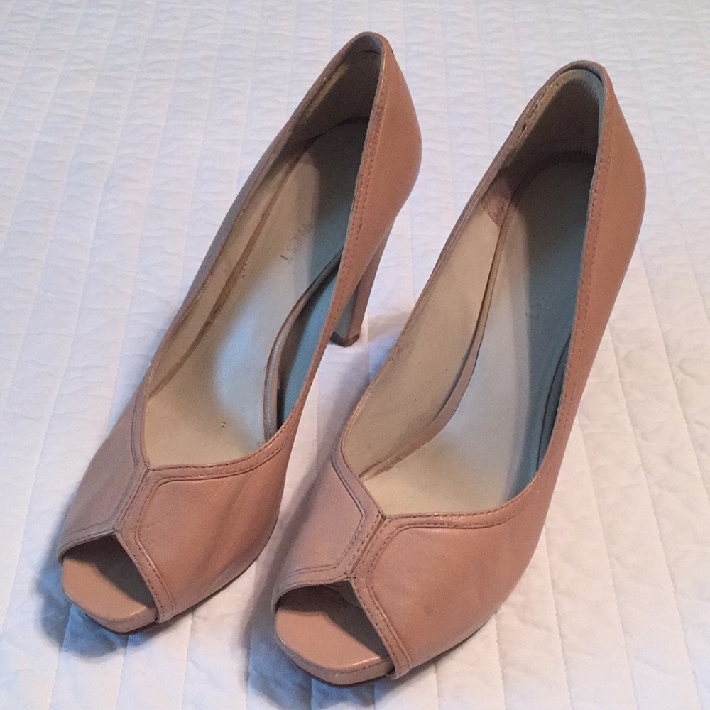 Nine West Just Joshin Peeptoe Platform Pump